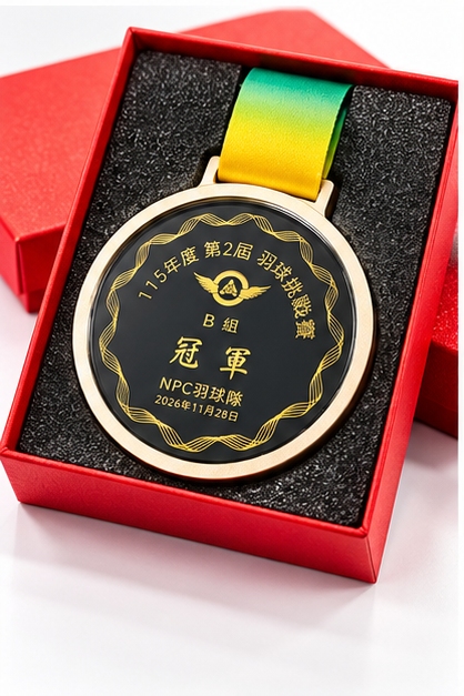 幻彩流光客製化紀念獎牌