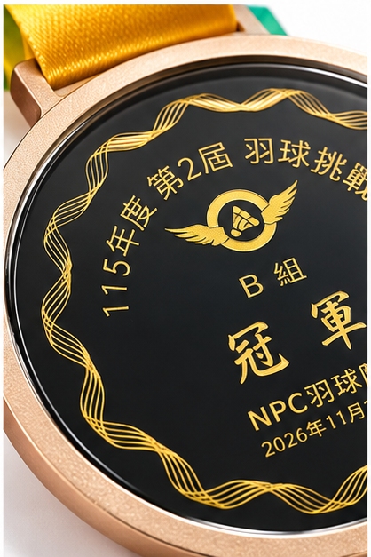 幻彩流光客製化紀念獎牌