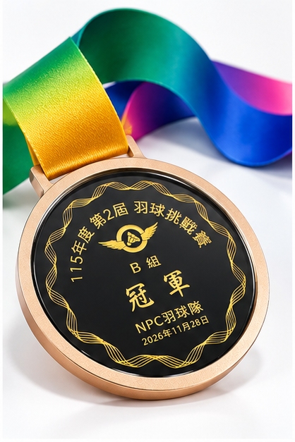 幻彩流光客製化紀念獎牌